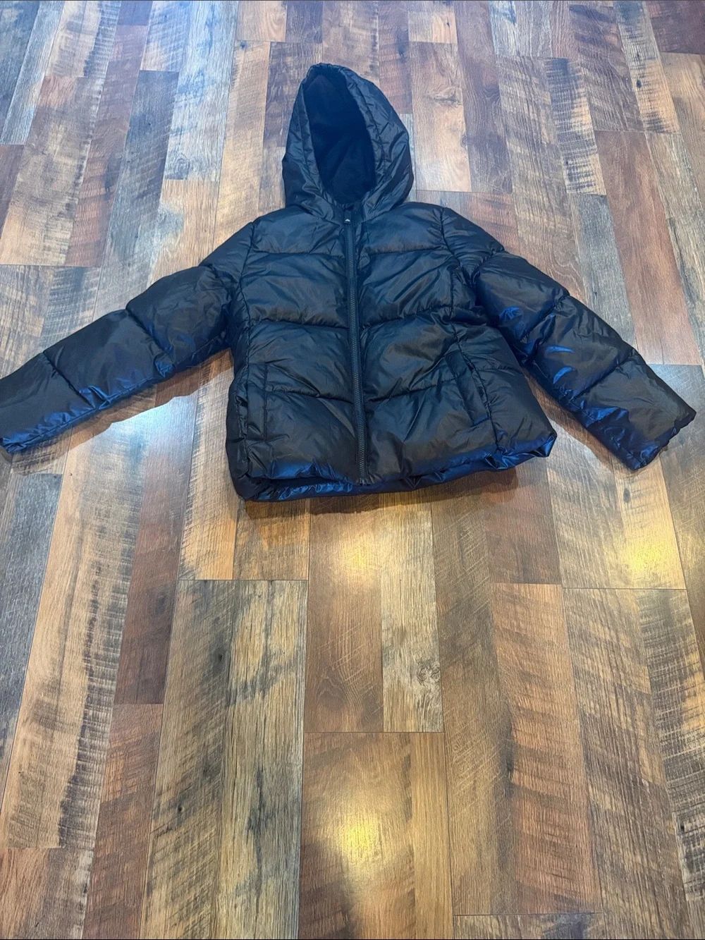 Ozark Trail Black Kids Hooded Puffer Jacket (1685B)